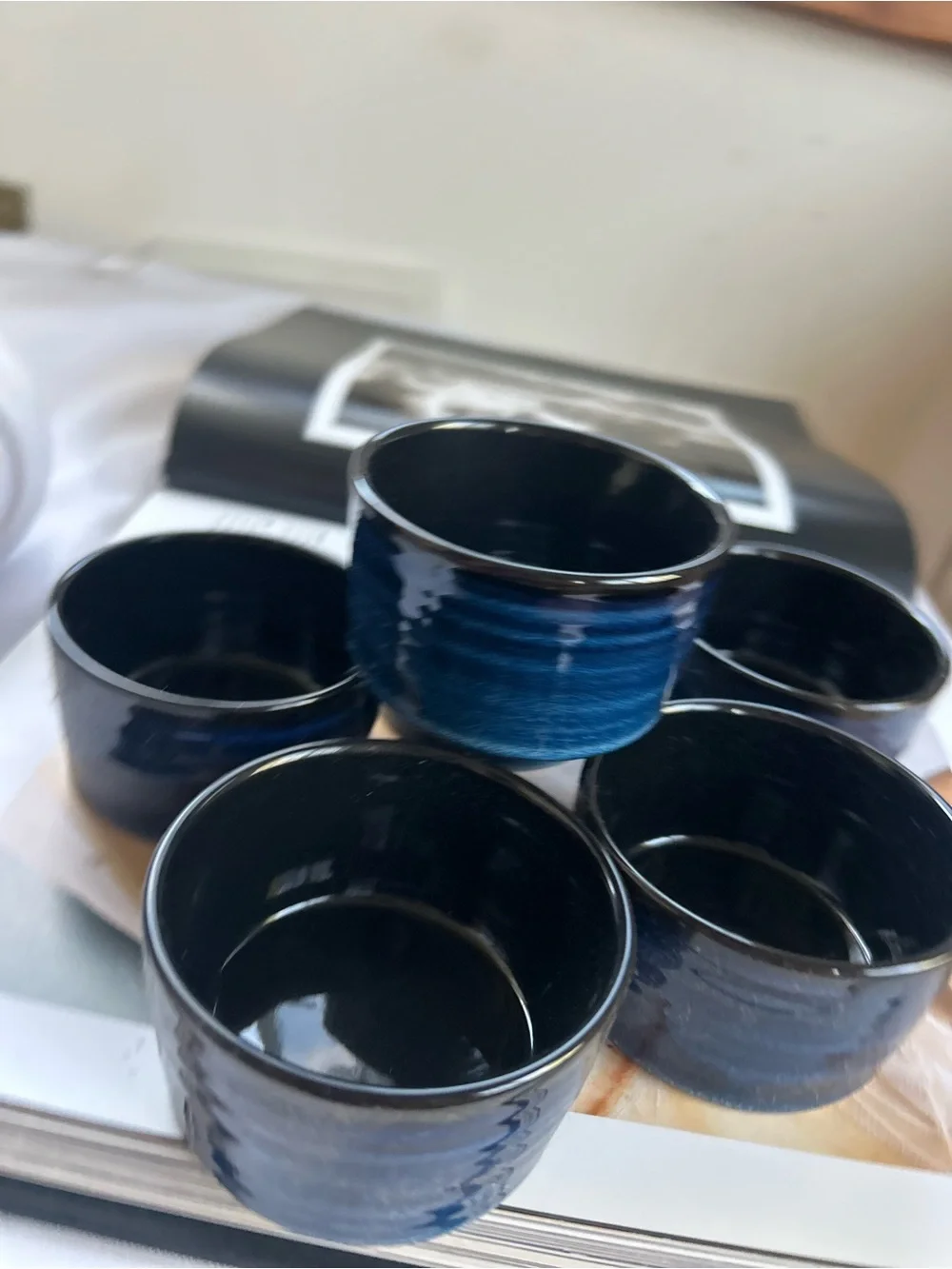 Ceramic 8 oz Ramekins Set of 6, Porcelain Souffle and Creme Brulee Ramekins, Ove